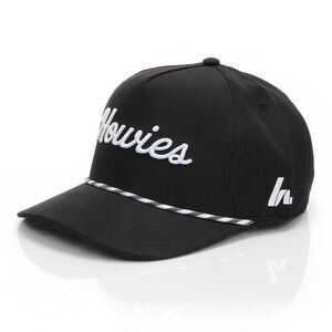 Howies Hockey The Tour Lid Hat Polyester Baseball Hat - Black